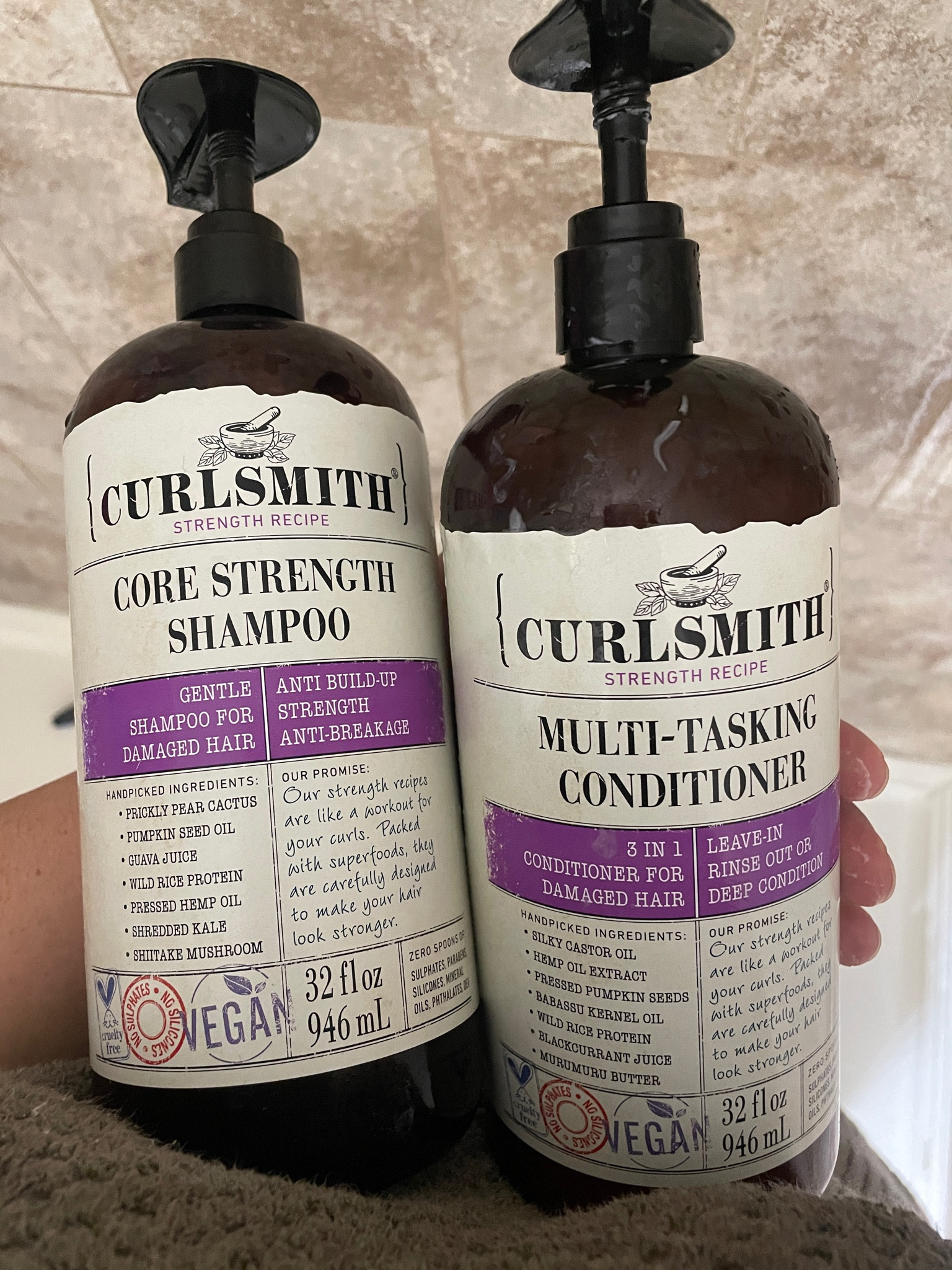 Not me holding out on y’all!  I switched mine and Greysyn’s shampoo and conditioner earlier this year and it’s been the BEST decision ever😍🙌🏽 Not only does it smell good, but it hydrates our super dry hair, makes it easy to detangle, and have a multipurpose conditioner👏🏽 10/10 recommend and it’s worth all the penniesssss💗💗💗

#curlyhair #curlproducts #curlroutine #shampoo #conditioner #curlsmith 

#LTKStyleTip #LTKFindsUnder100 #LTKBeauty