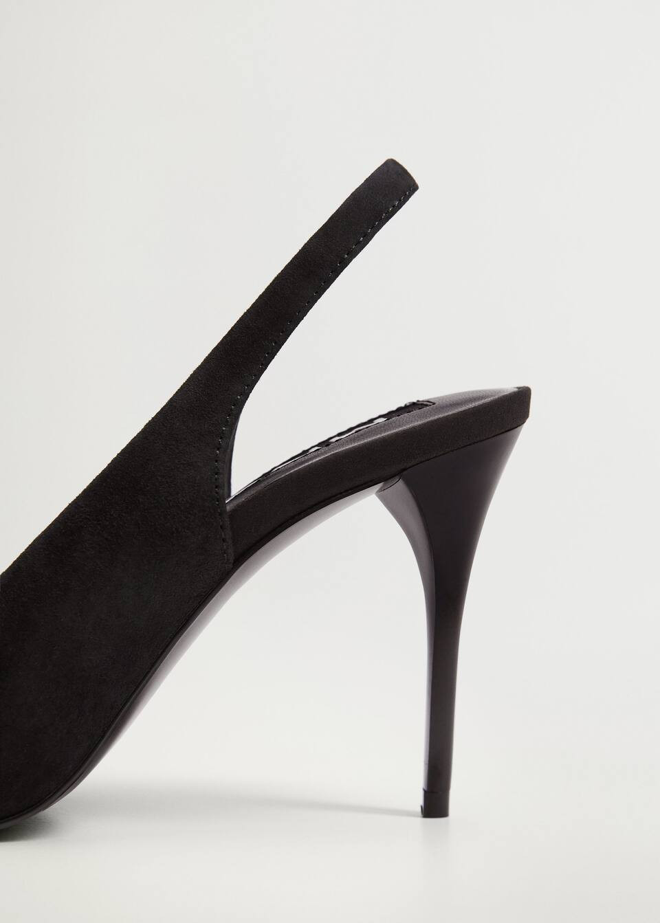 Leather pumps -  Women | Mango USA | MANGO (US)