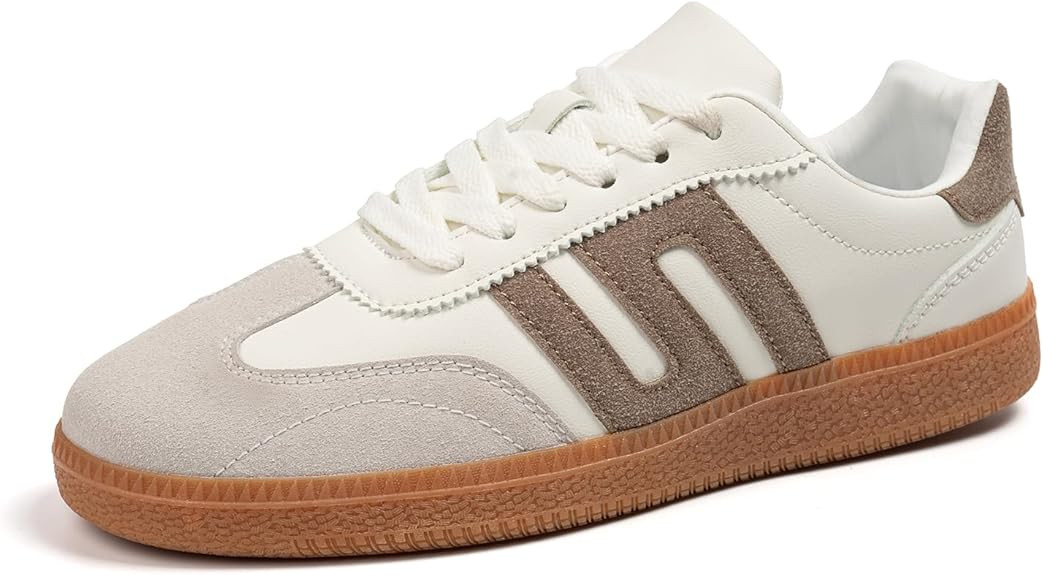 Womens Classic Fasion Tennis Sneakers Comfortable Causual Walking Shoes Women's Trendy Skate Shoe... | Amazon (US)