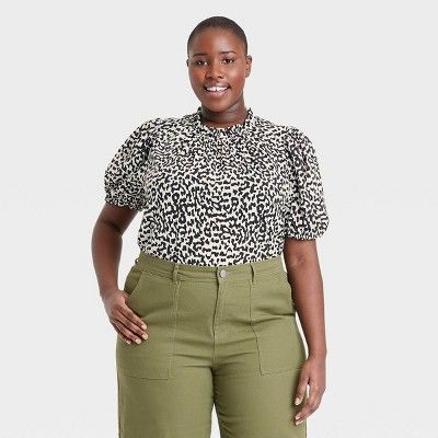 Women's Puff Elbow Sleeve Blouse - Who What Wear™ | Target