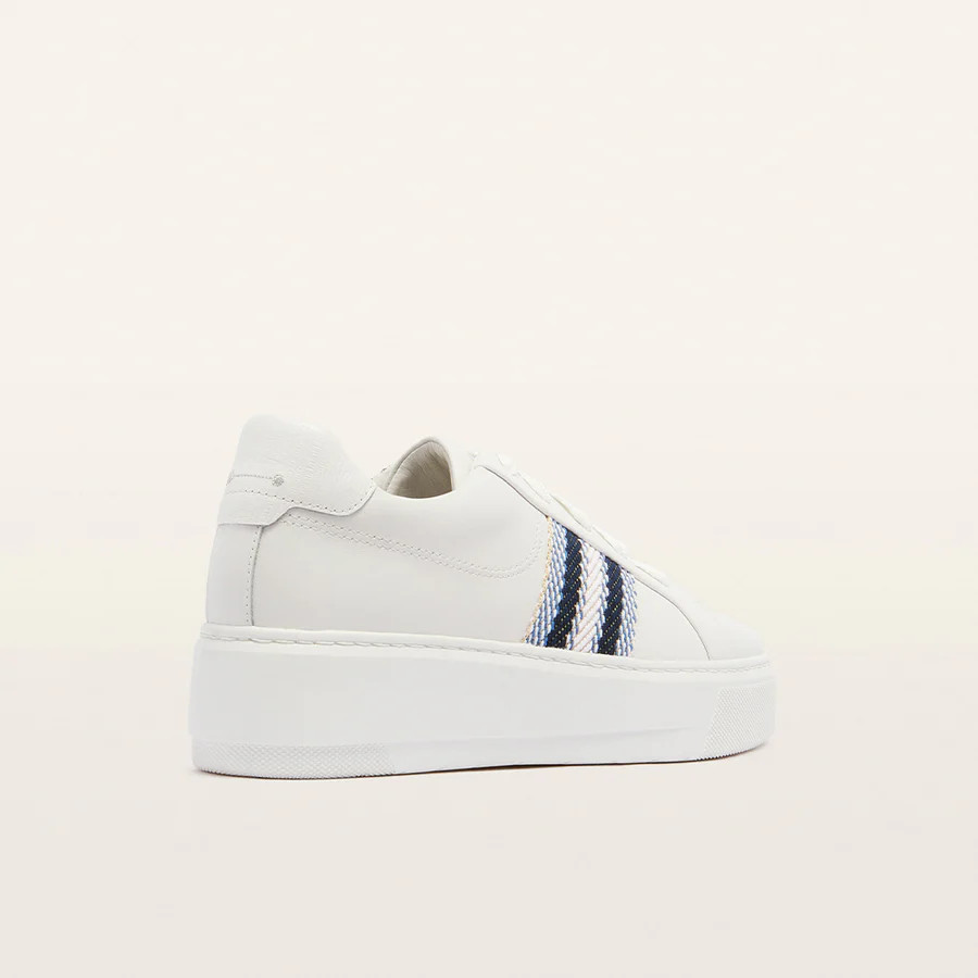 Riley II White/Blue Sneakers | FRANKIE4 | FRANKIE4