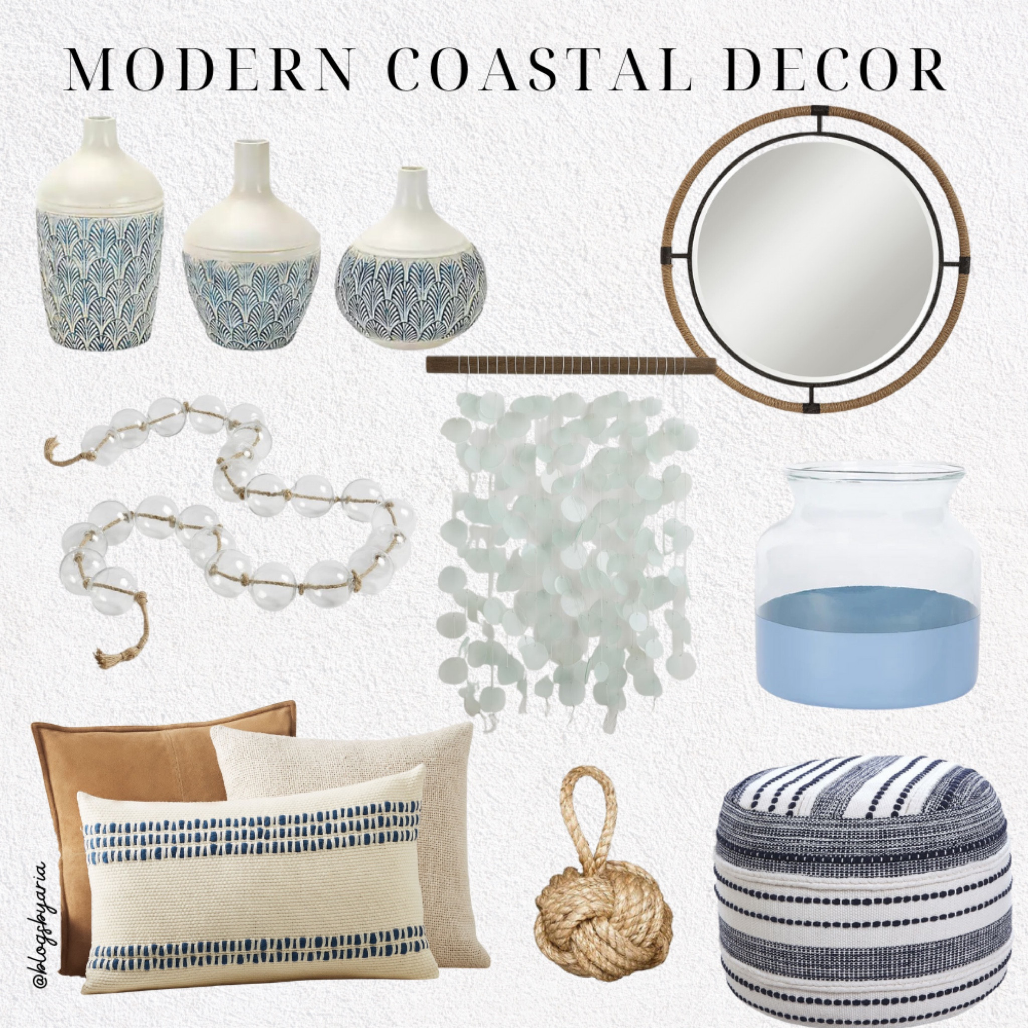Modern coastal decor. Home decor. Coastal decor. Seaside decorating ideas. Summer decor ideas  

#LTKFind #LTKhome #LTKSeasonal
