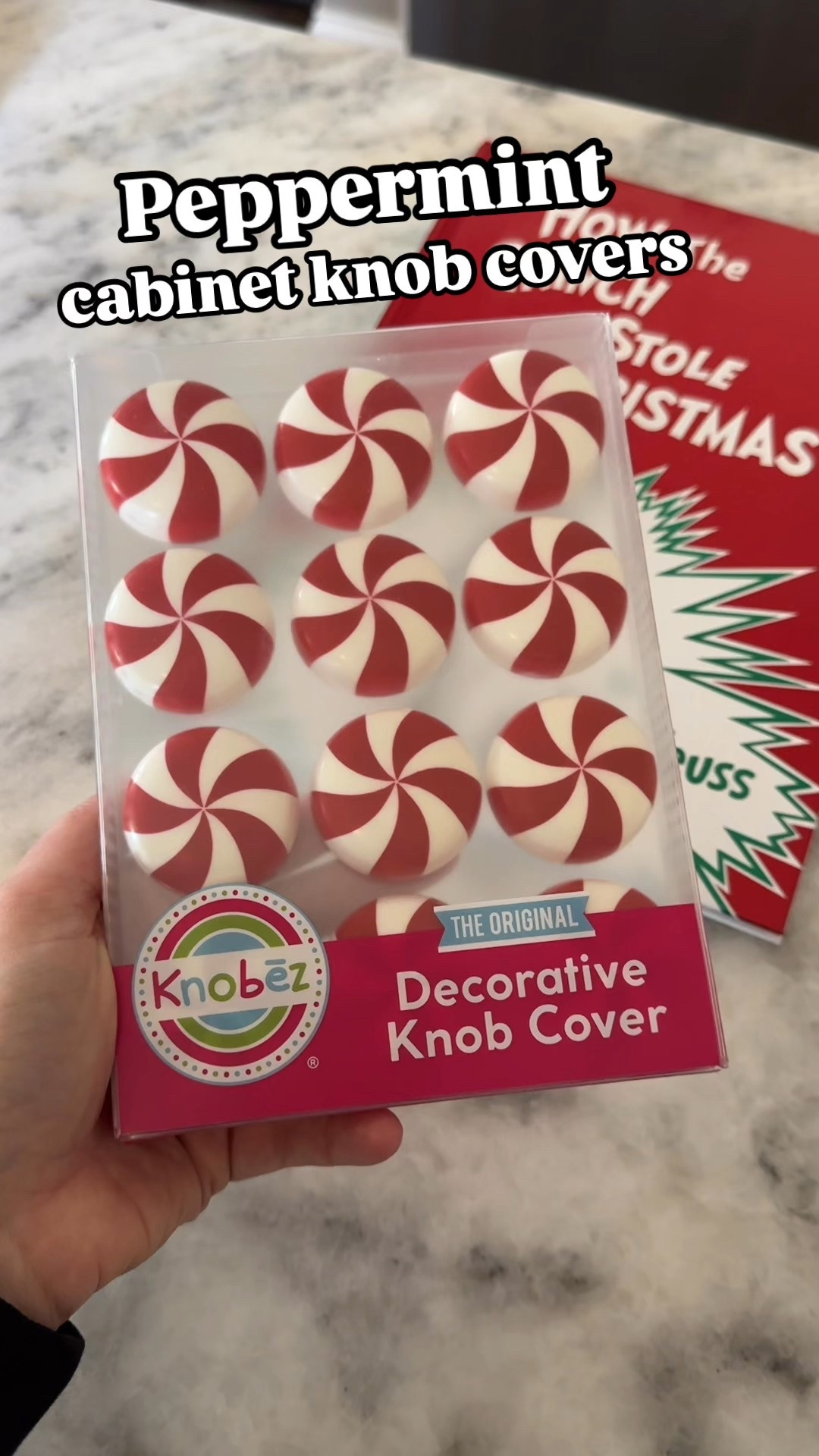 A tiny detail that makes a big difference 🎅🏼
Added these peppermint @Knobez on top of my regular cabinet knobs and now my kitchen feels straight out of the North Pole ✨🍬
#holidayhome #peppermintseason #christmasdecor

#LTKHoliday #LTKSeasonal #LTKHome