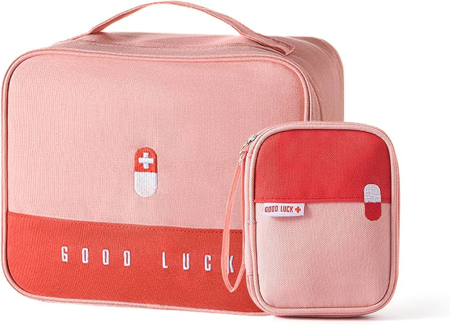 First Aid Bag Empty, Emergency Medic Trauma Bag, Medicine Bag for Traveling Home Hiking Camping C... | Amazon (US)