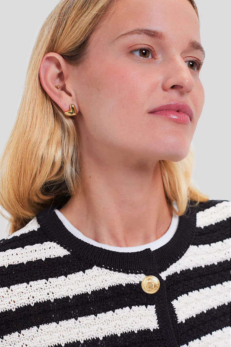 Gold Heart Studs | Tuckernuck (US)