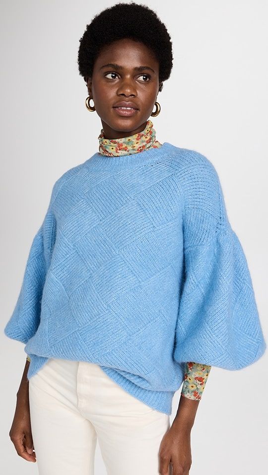 Banksia Check Knit Sweater | Shopbop