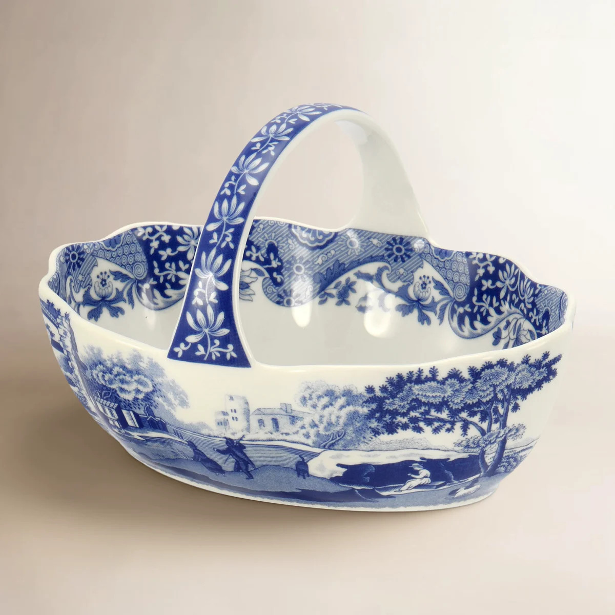 Spode Blue Italian Porcelain Bowl & Reviews | Birch Lane | Birch Lane