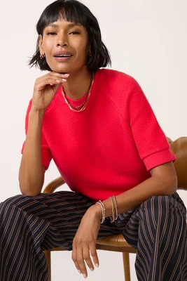 Kennedy Short Sleeve Sweatshirt | Evereve