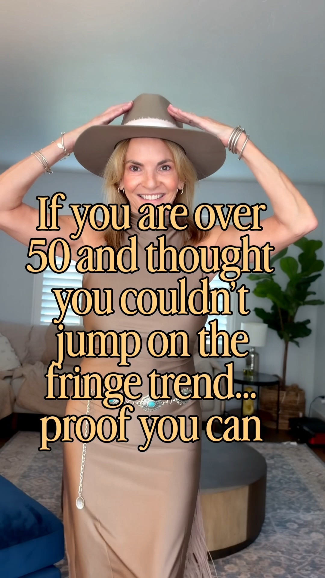 You can wear fringe at 55!

#LTKdayinmylife #LTKgrwm #LTKootd