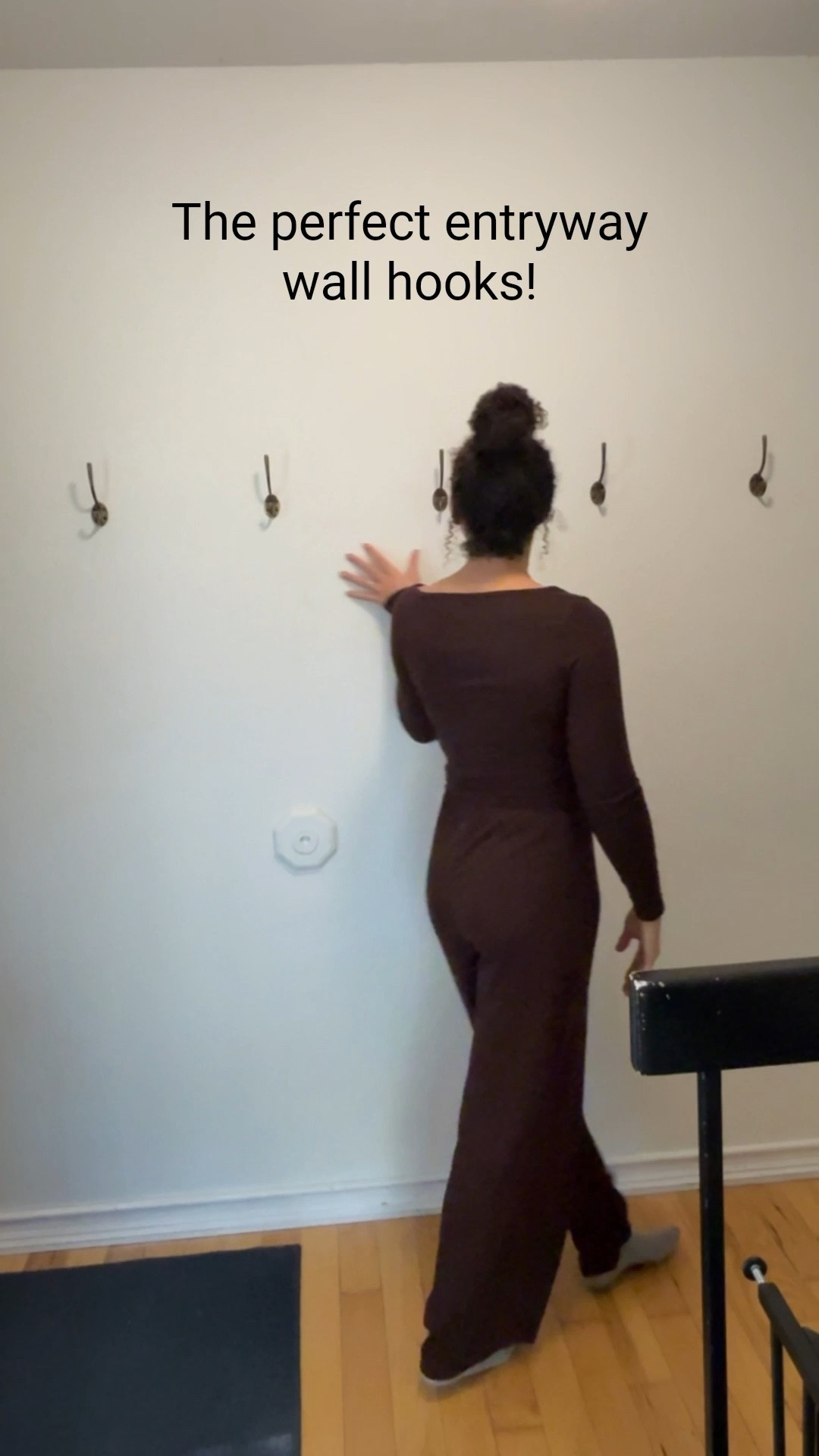 The perfect double prong wall hooks for your entryway! Made of solid brass and comes in multiple finishes! I chose Aged Brass 🤩 added so much character and functionality to our entry! 

#LTKFindsUnder50 #LTKHome #LTKStyleTip