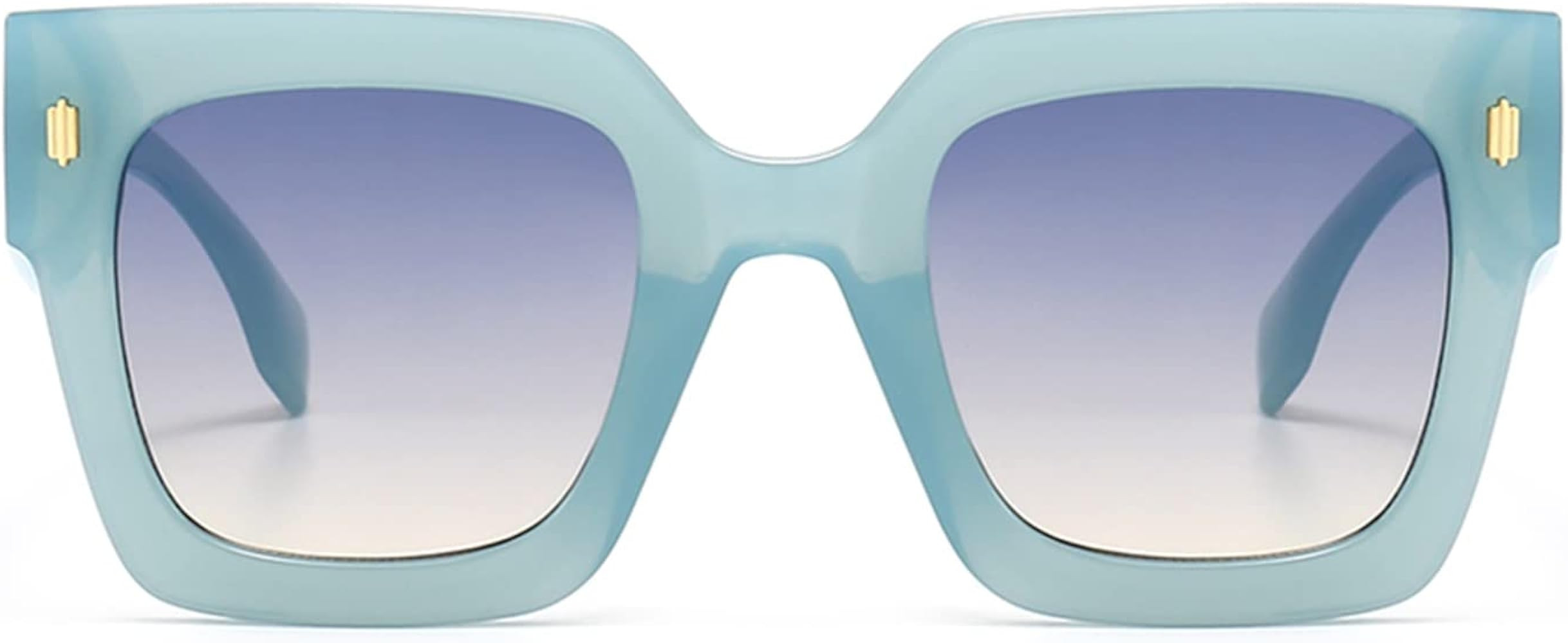 ADE WU Vintage Oversized Square Sunglasses for Women,Retro Luxury Designer Sun Glasses Shades UV4... | Amazon (US)