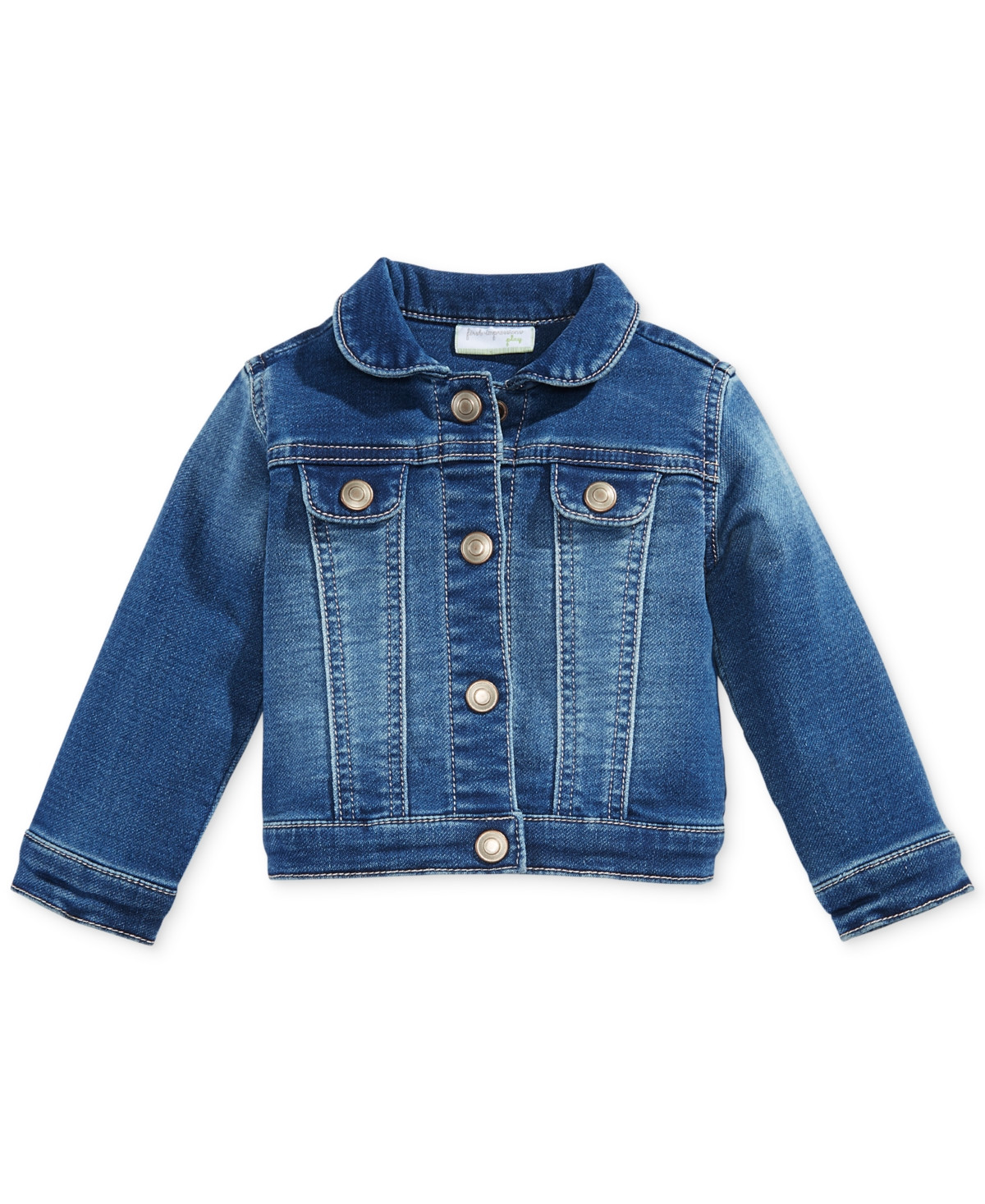 First Impressions Baby Girls Denim Jacket, Created for Macy's | Macys (US)