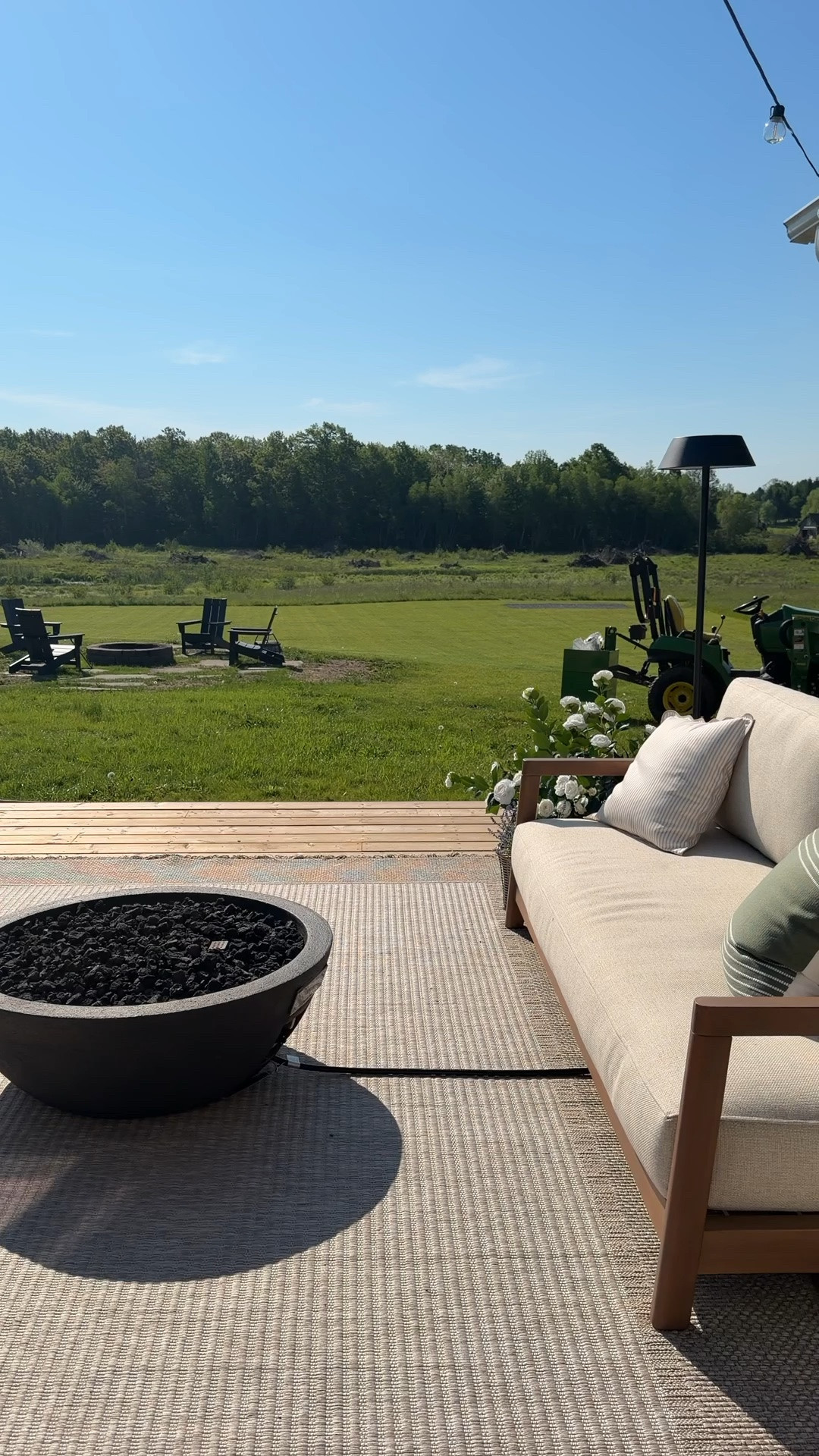 a little outdoor moment. Still plenty left on the to-do list, but I’m taking a minute to enjoy the progress. ☀️🤎

#LTKhome #LTKsummer #LTKsale