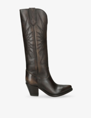 Wish Star Leather Knee-High Boots | Selfridges