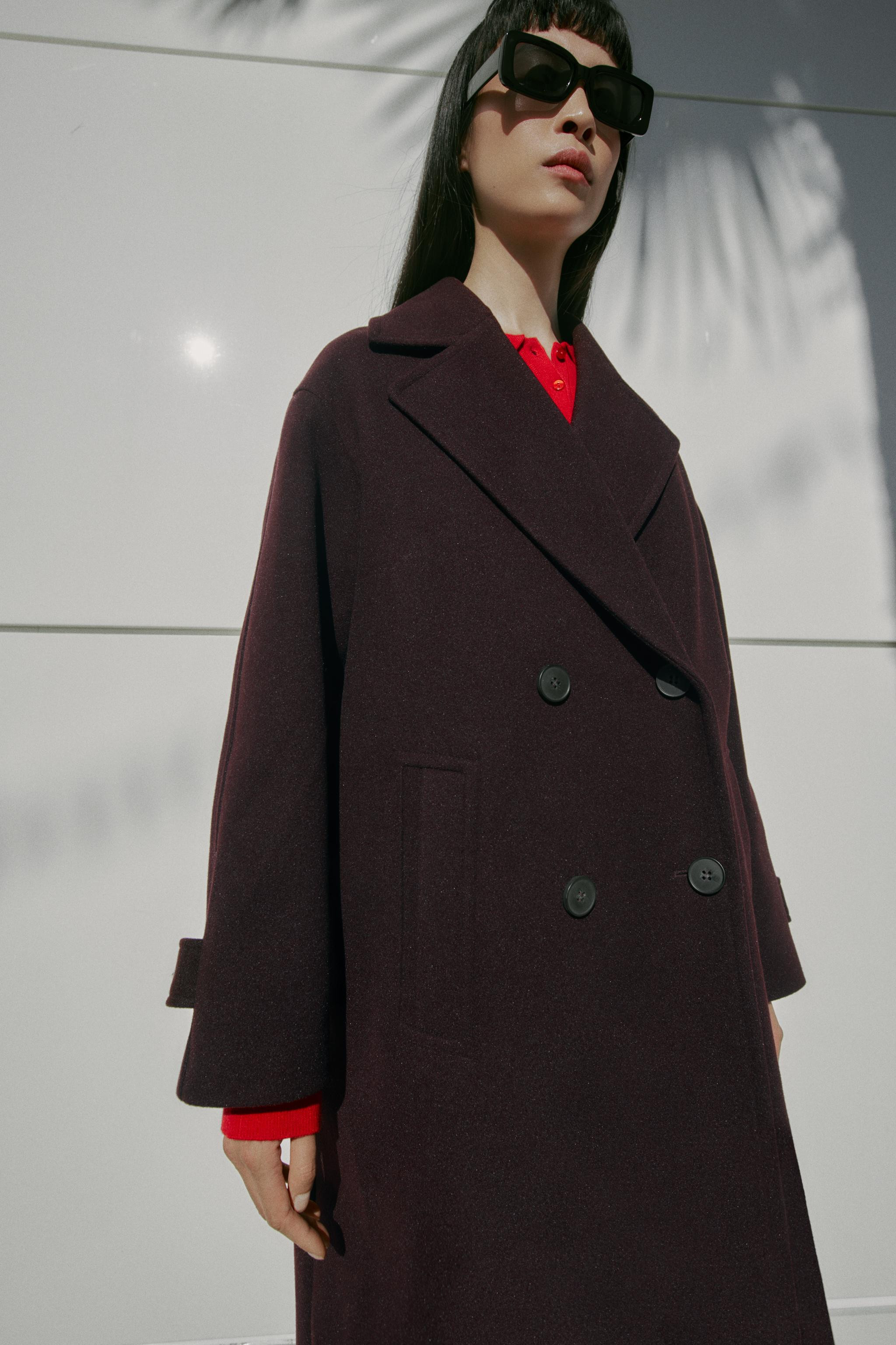 SOFT OVERSIZED COAT | Zara UK