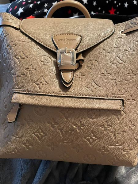 M45205 M45515 MONTSOURIS PM Elegant Women Genuine Cowhide Leather Emobss Canvas Buckle Backpack S... | DHGate