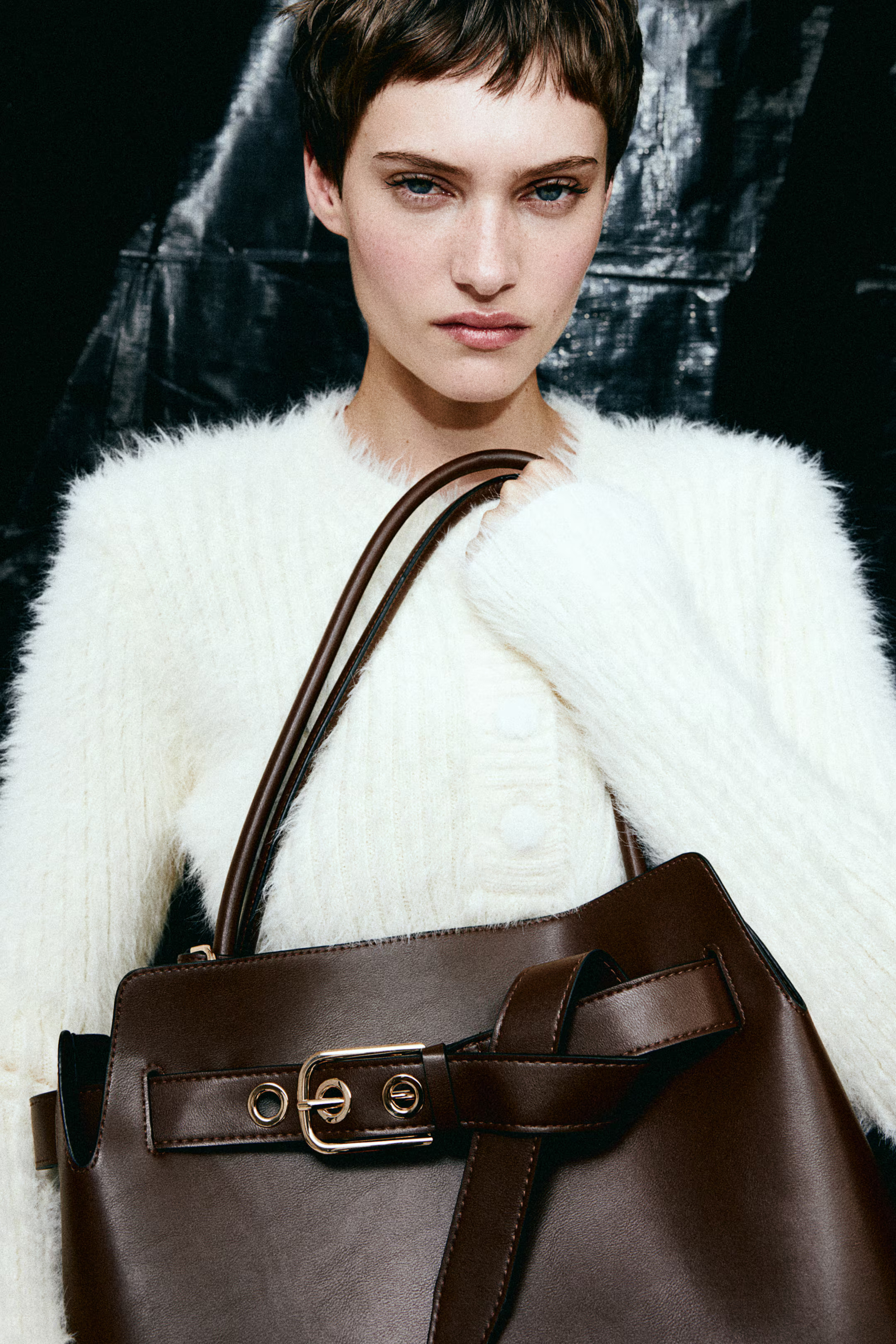 Strap-detail tote bag | H&M (UK, MY, IN, SG, PH, TW, HK)