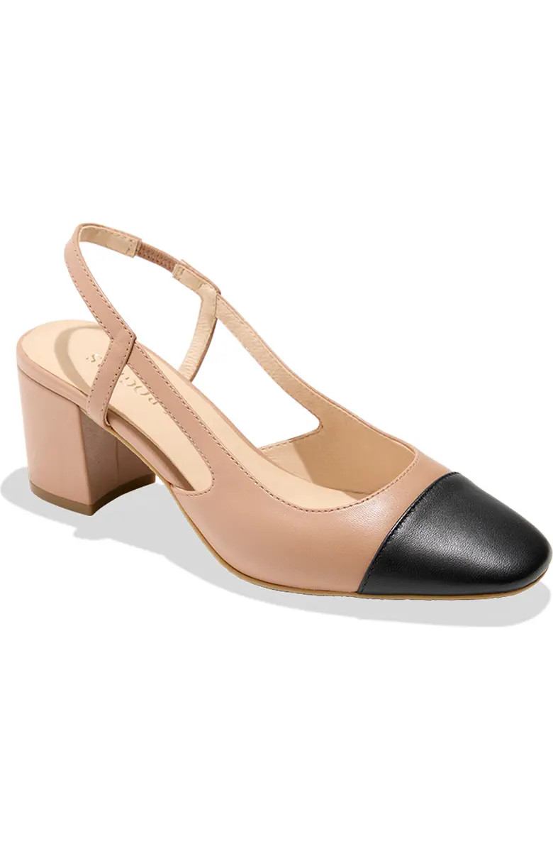 Summer Cap Toe Slingback Sandal (Women) | Nordstrom