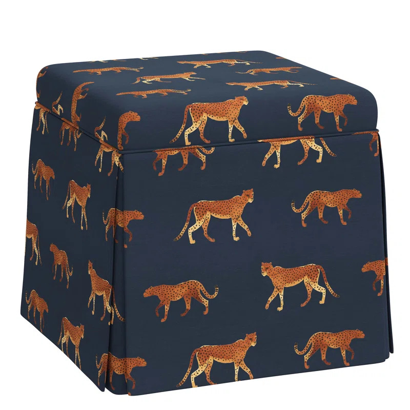 Akimos Upholstered Storage Ottoman | Wayfair North America