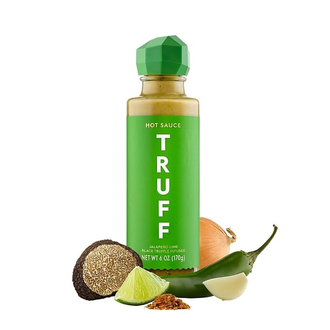 TRUFF Jalape\u00f1o Lime Hot Sauce, Gourmet Hot Sauce with Black Winter Truffles, Green Jalape\u0... | Amazon (US)