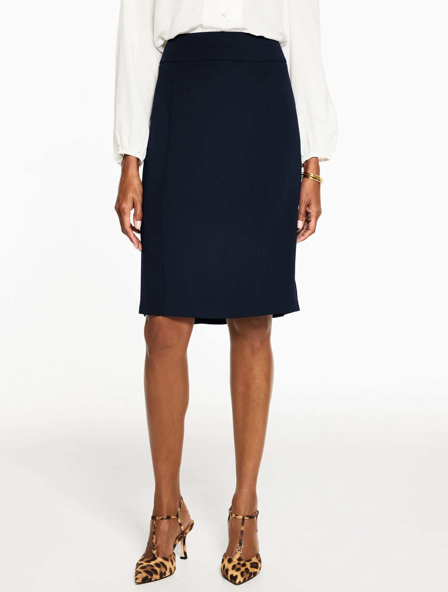 Easy Travel Pencil Skirt | Talbots