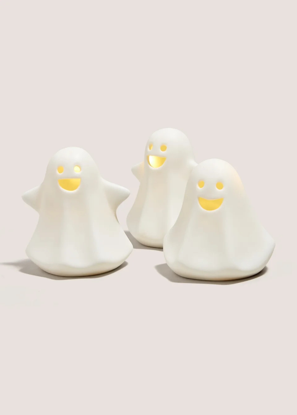 3 Pack Halloween Ghost LED Lights | Matalan (UK)