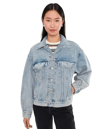 Levi's®, Women's, 90s Trucker, A Little Hazy, Large | Amazon (US)