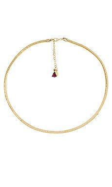 SHASHI Silk Gold Necklace in Gold from Revolve.com | Revolve Clothing (Global)