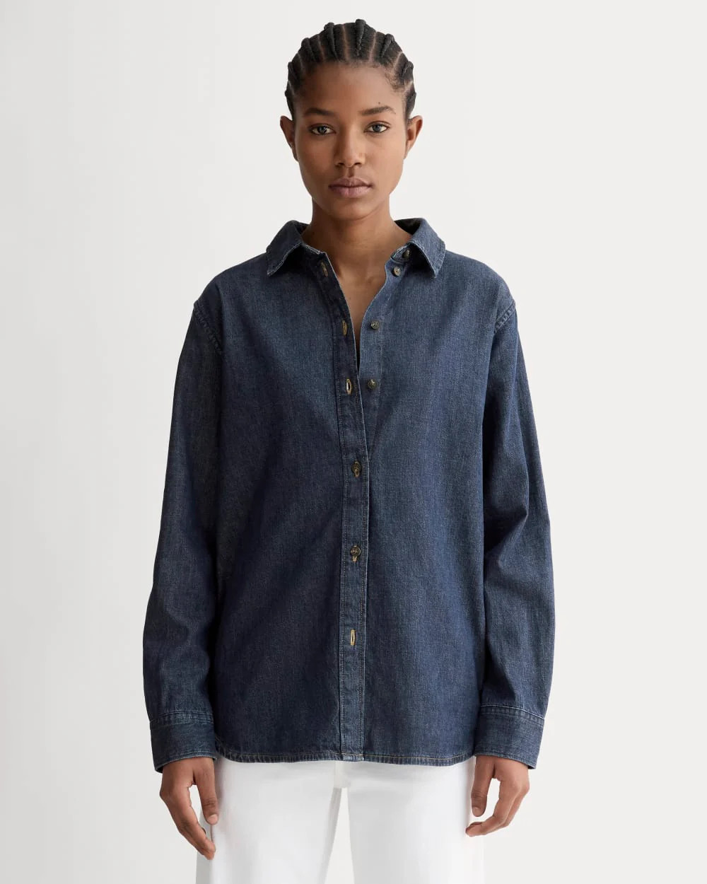 The Must-Have Shirt in Denim | Dark Indigo | Everlane