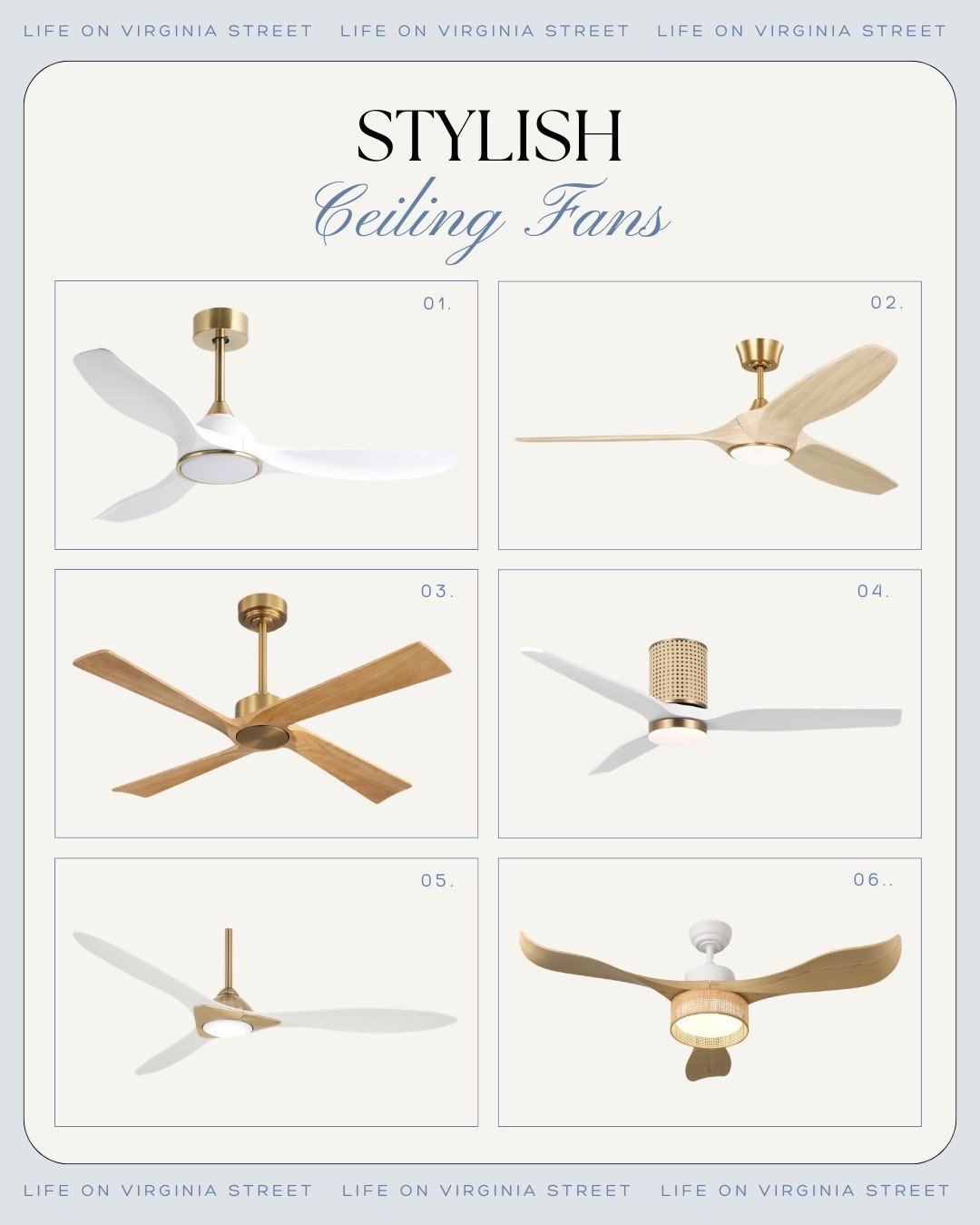 Stylish ceiling fans 🙌🏻🙌🏻

#LTKSeasonal #LTKHome