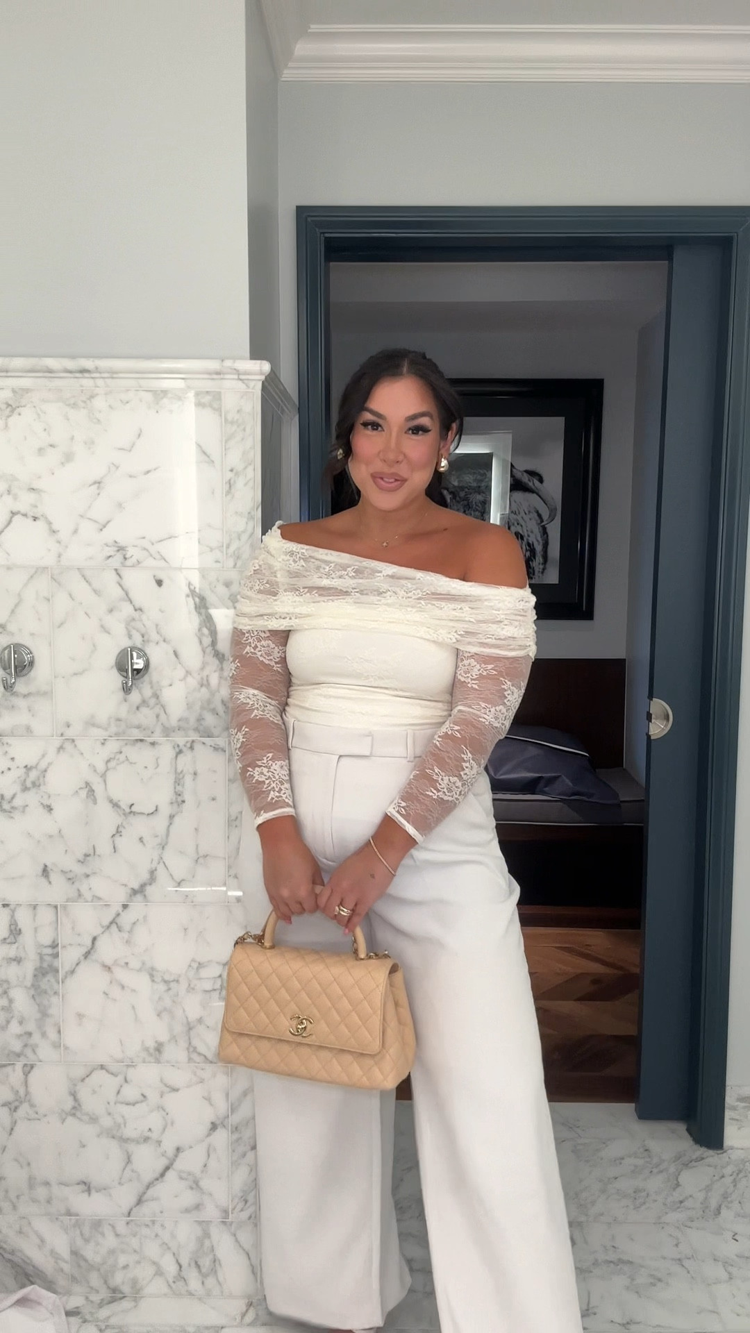 Code AFBONNIE for extra discount Size 32 pants size large lace top 

#LTKStyleTip #LTKMidsize #LTKWorkwear