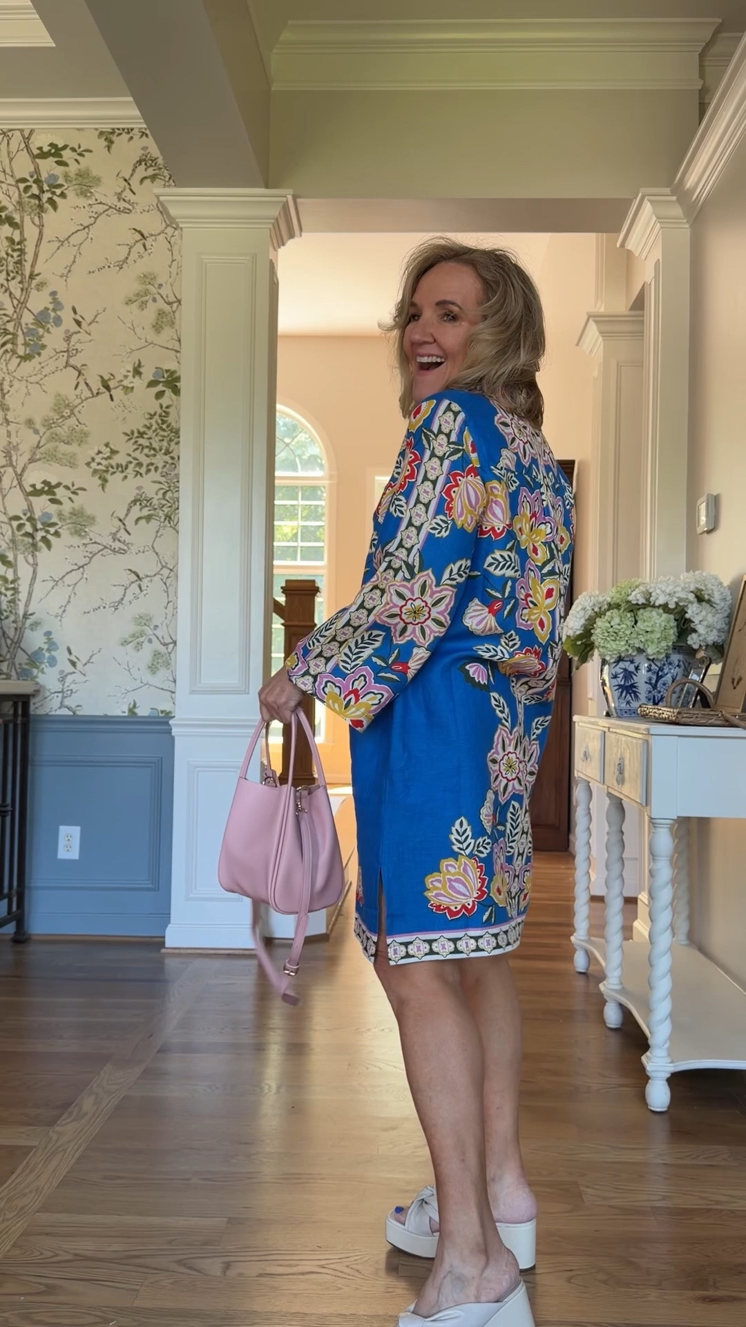 Wearing a size 8 reg. Sizes getting limited don’t wait. It’s the prettiest dress! Wedding guest graduations vacations and

#LTKOver40 #LTKootd #LTKWedding
