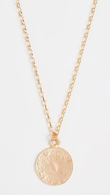 Coin Necklace Ottoman Gold | Shopbop