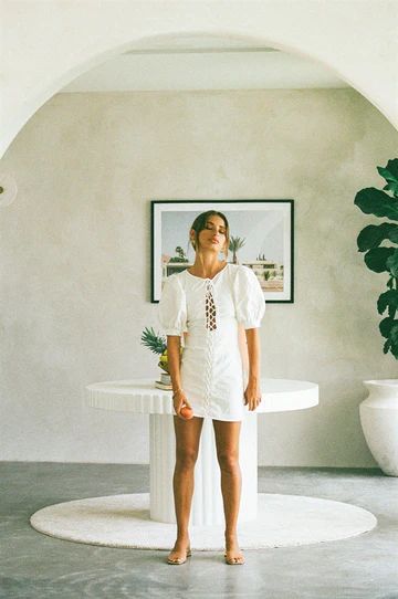 Alma Dress - White | SABO SKIRT (Global)