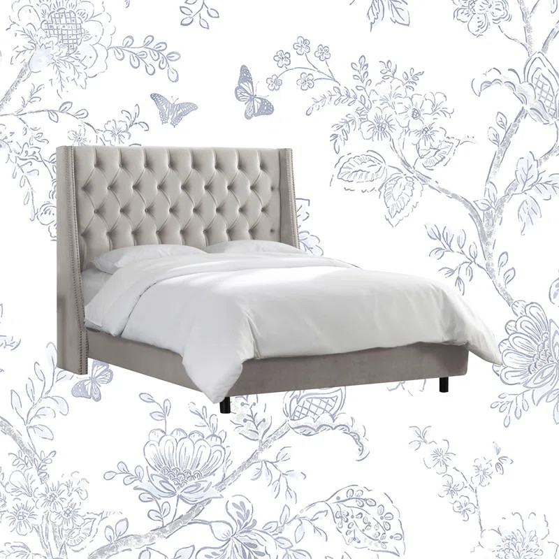 Improv Tufted Upholstered Low Profile Standard Bed | Wayfair North America