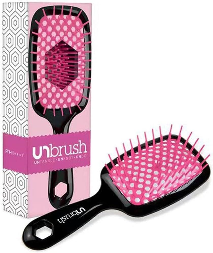 Unbrush Detangling Brush, UNbrush Wet & Dry Vented Detangling Hair Brush, Anti-static Hairbrush, ... | Amazon (US)