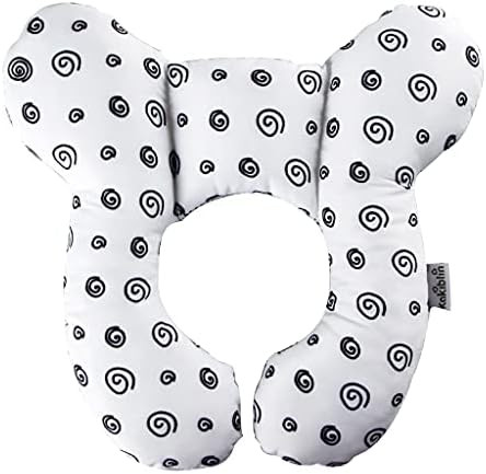 KAKIBLIN Baby Travel Pillow for Head and Neck Support Pillow for Pushchair,Car Seat,Travel(Snail) | Amazon (US)