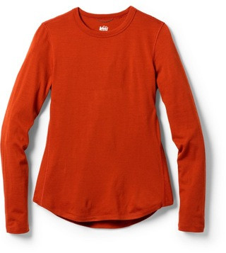REI Co-op   Heavyweight Merino Long-Sleeve Base Layer Crew Top - Women's | REI