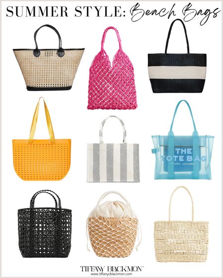 Summer Style… Beach Bags! The perfect bags for days by the pool and beach  

#LTKtravel #LTKswim #LTKSeasonal