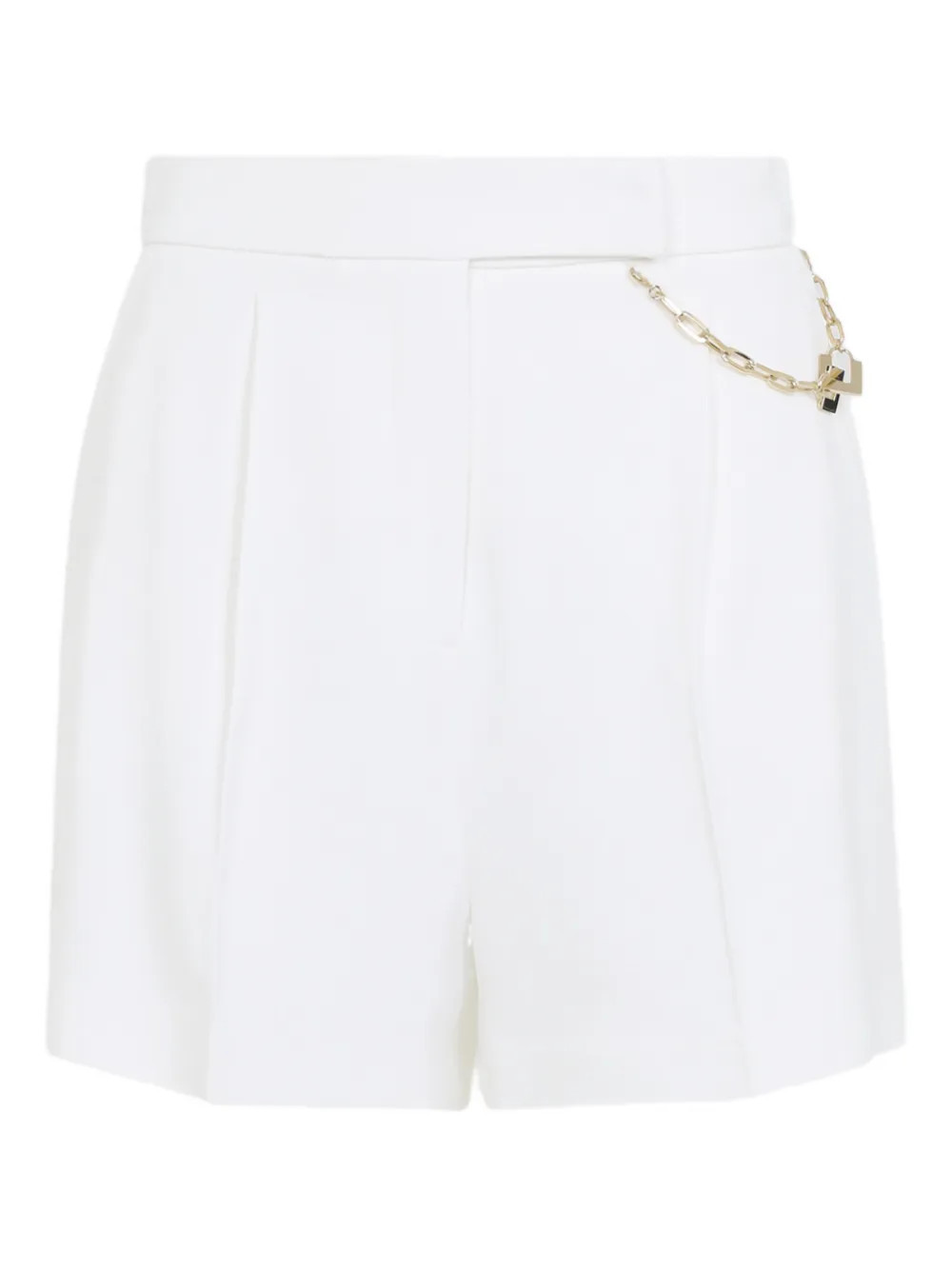 Elisabetta Franchi chain-deatil shorts - Neutrals | Farfetch Global