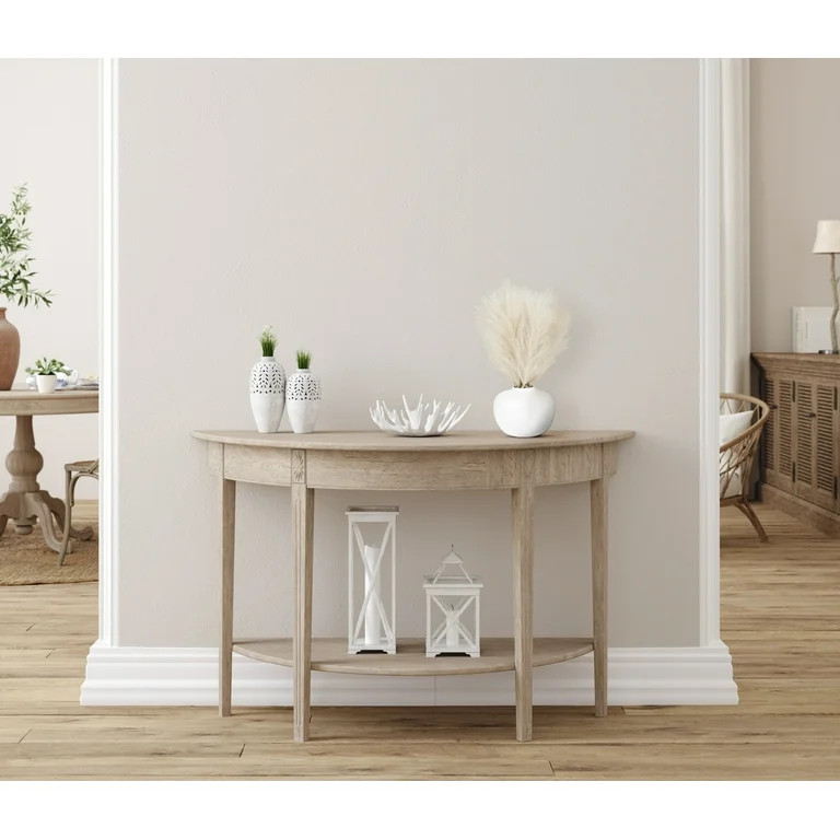 Better Homes & Gardens 14" Artificial Pampas in White Rounded Ceramic Vase | Walmart (US)