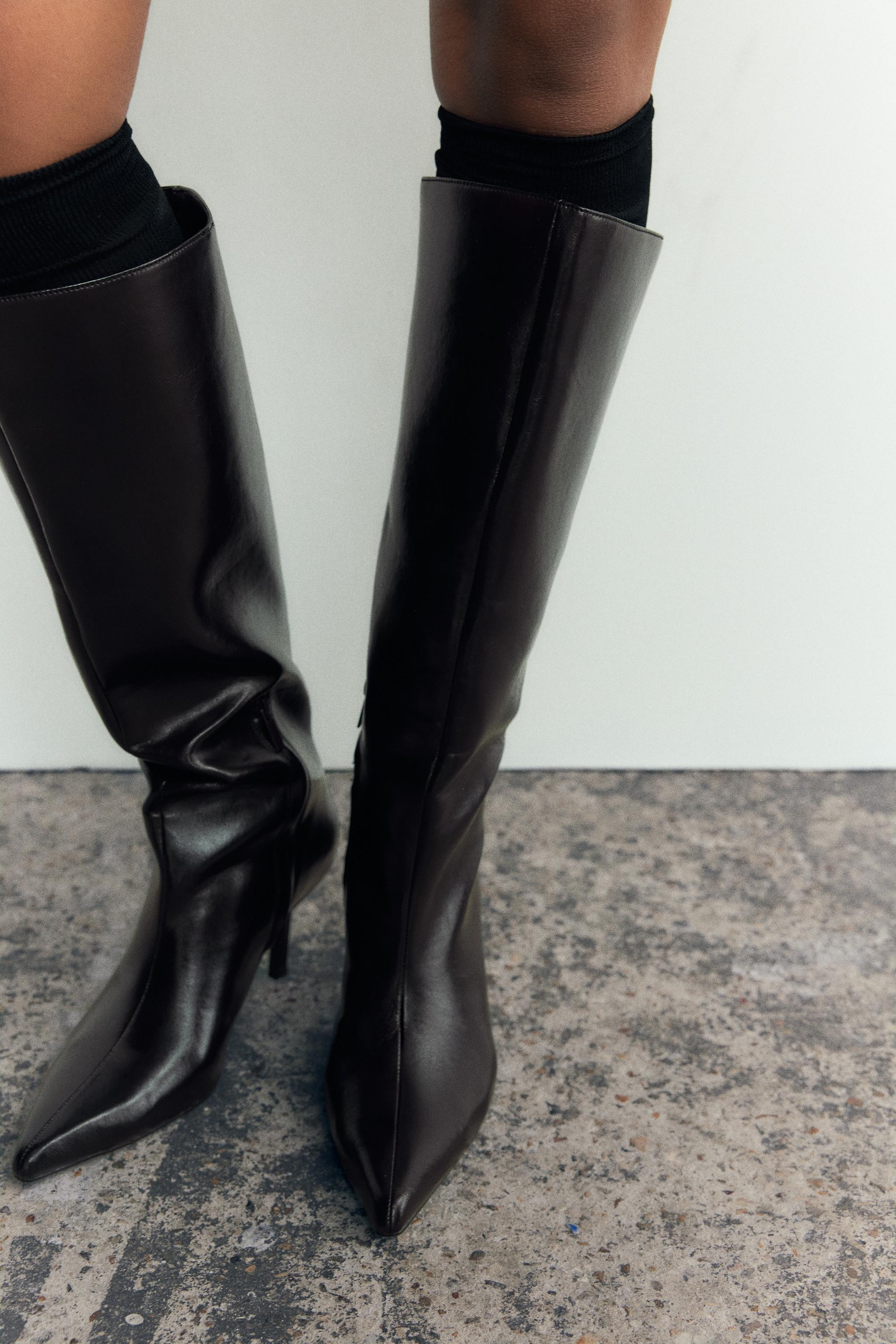 THIN HEELED BOOTS | Zara US