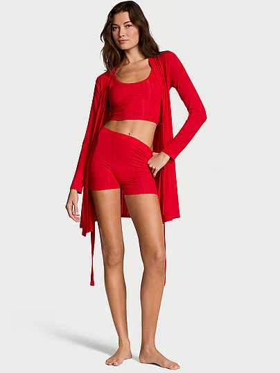 Ultra-Fine Modal 3-Piece Matching Set, Red, M - Women's Pajama Sets - Victoria's Secret | Victoria's Secret (US / CA )