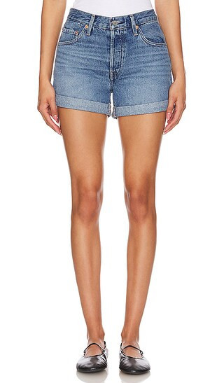 LEVI'S 501 Rolled Short in Blue. - size 33 | Revolve Clothing (Global)