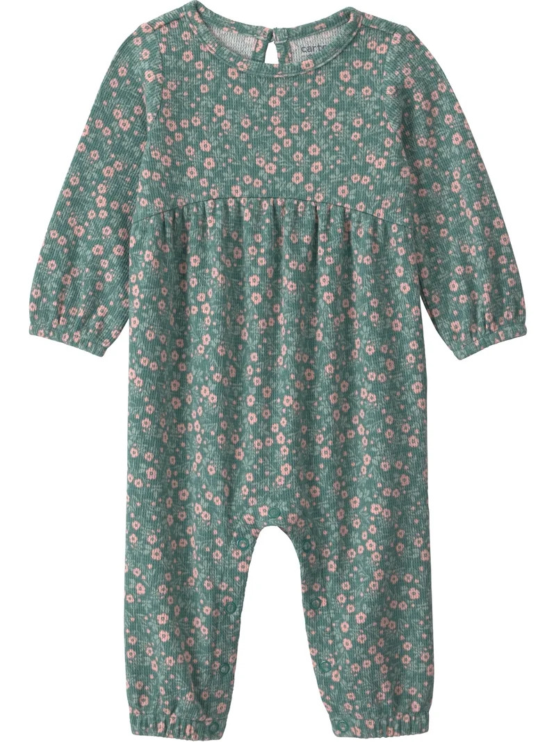Carter's Child of Mine Baby Girl Jumpsuit, One-Piece, Sizes 0/3-24 Months | Walmart (US)