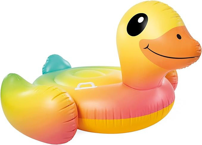 INTEX Baby Duck Inflatable Pool Float: Animal Pool Toy for Kids – 2 Heavy-Duty Handles – 220l... | Amazon (US)