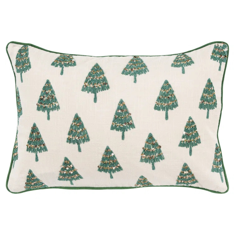 RosaRio Trees Rectangular Cotton Pillow Cover & Insert | Wayfair North America