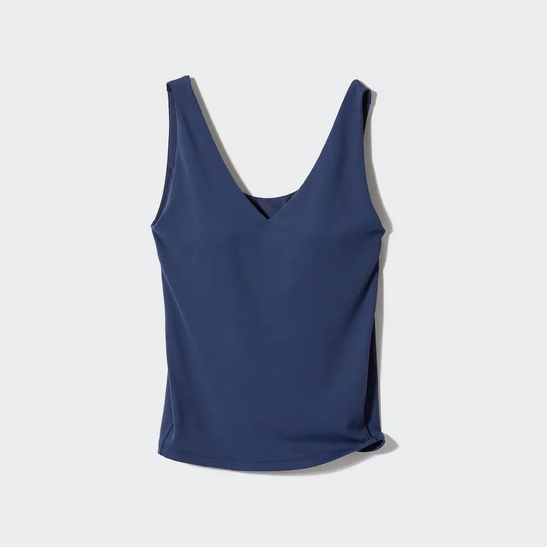 AIRISM ACTIVE SLEEVELESS BRA TOP | UNIQLO (UK)