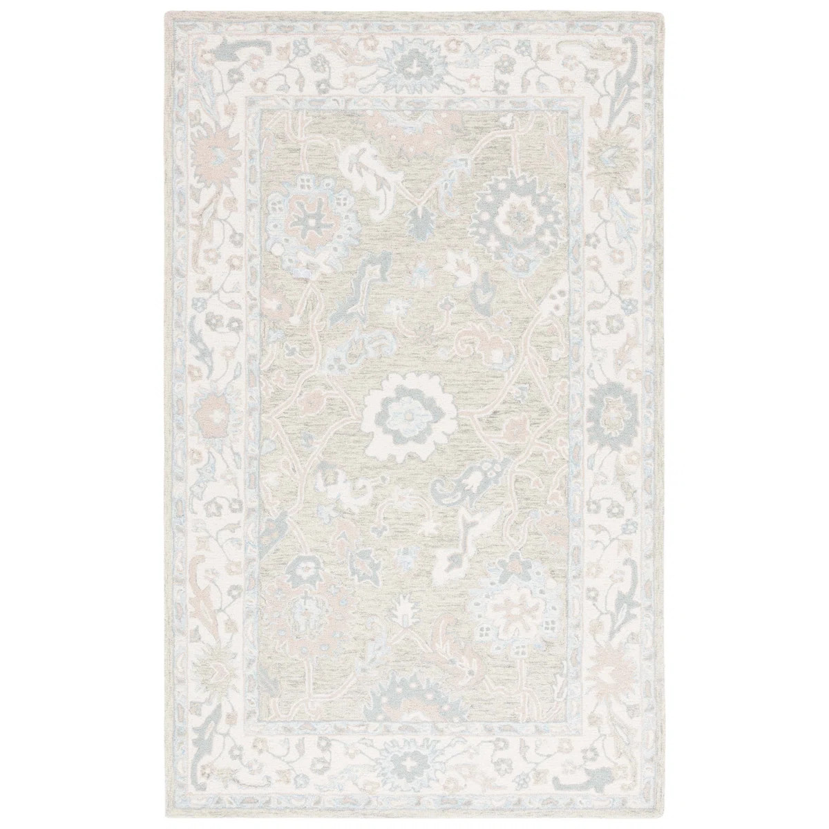 Ebony Hand Tufted Wool Pile Oriental Rug | Wayfair North America