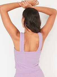 Rib-Knit Lounge Tank Top for Women | Old Navy (US)
